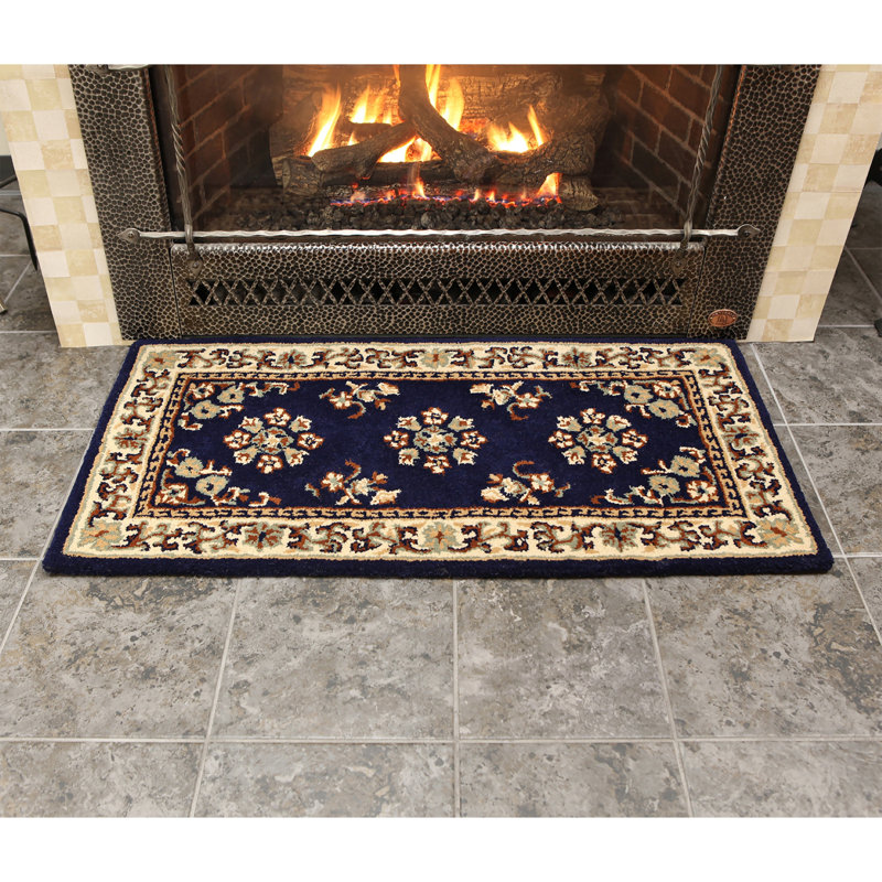Geloff Hand Tufted Wool Oriental Indoor Rug, Rectangle 44" H x 22" W