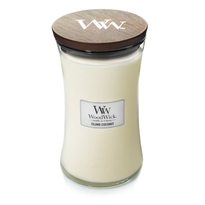 Island Coconut Scented Jar Candle