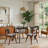Armad Solid Wood Base Dining Table-1341704853