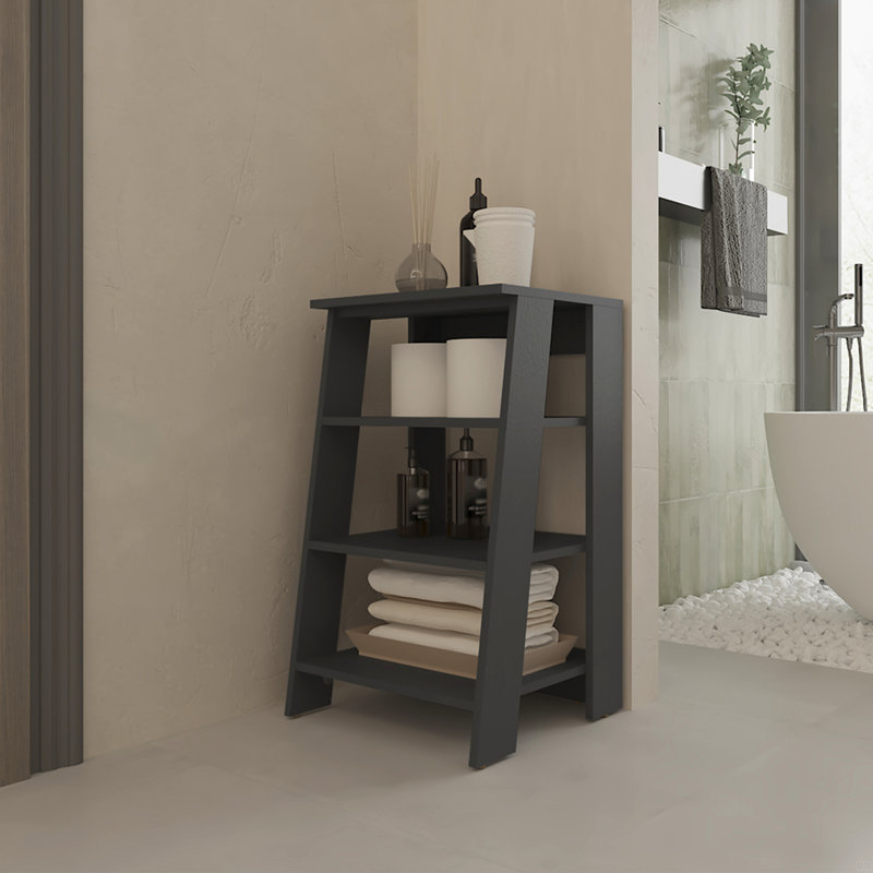 Étagère de salle de bain Artesia, Noir