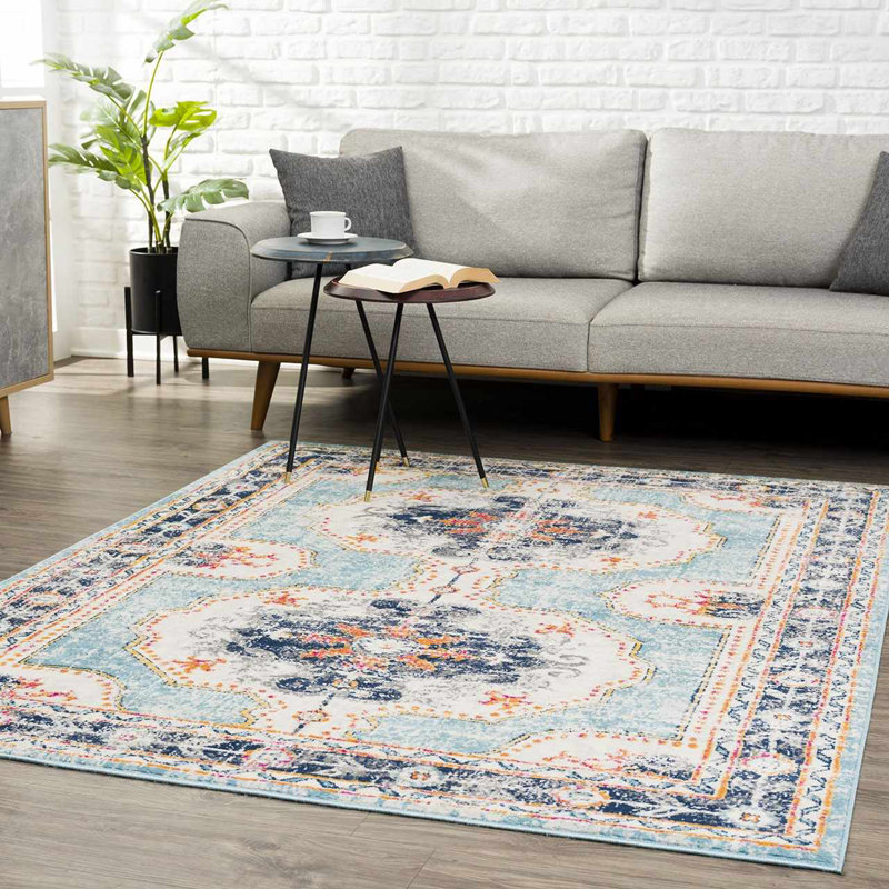 Cobien Oriental Indoor Rug, Rectangle 2' x 3'