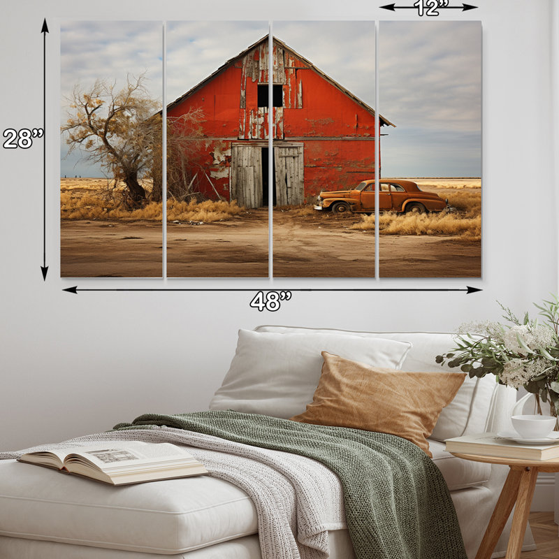 Farmhouse Cities & Countries Wall Decor on Metal