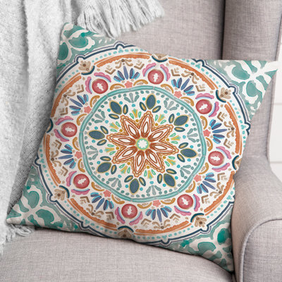 Outdoor Square Pillow Cover & Insert