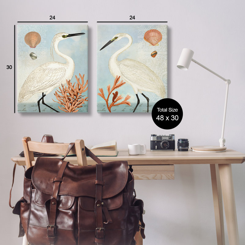 «Beach Beach» par Heron, H 30 po x l 24 po