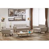 George Oliver Padraig 3 - Piece Living Room Set & Reviews | Wayfair