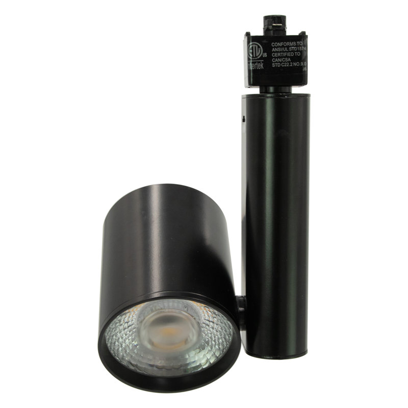 Black LED Adjustable Track Head