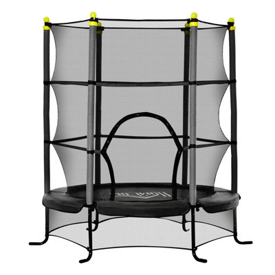 Trampoline for Kids with Safety Enclosure Indoor & Outdoor Use