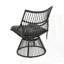 Chaise avec dossier haut en osier-923687988