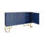 Buffet Sideboard With 3 Doors And Mental Legs-963484281