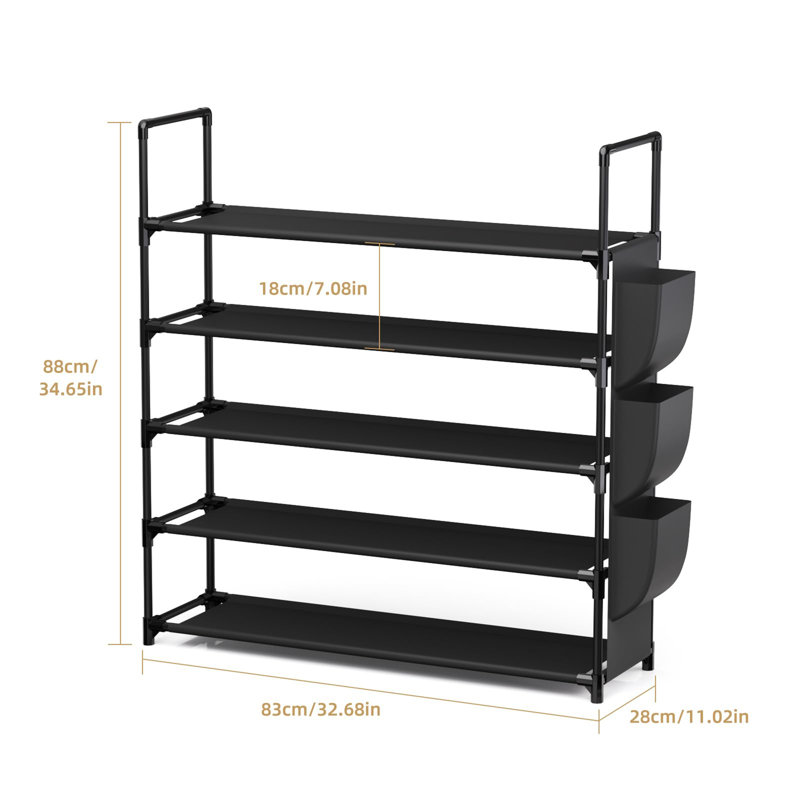 25 Pair Shoe Rack