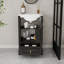 Meuble-lavabo de 20 po avec lavabo, armoire de salle de bain avec porte à fermeture douce, support de rangement et tiroir-355874601