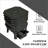 4-Tray Worm Composter Bin, 7.4 Gal, Black, Portable