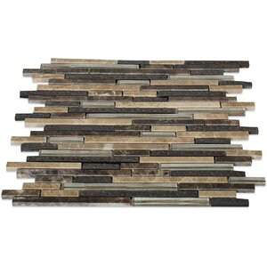 Ivy Hill Tile Paradise Random Sized Mixed Material Mosaic Tile in ...