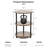 Ladonta Round End Table, 3-Tier Storage Shelves (Set of 2)-504605532-504605603-502789634