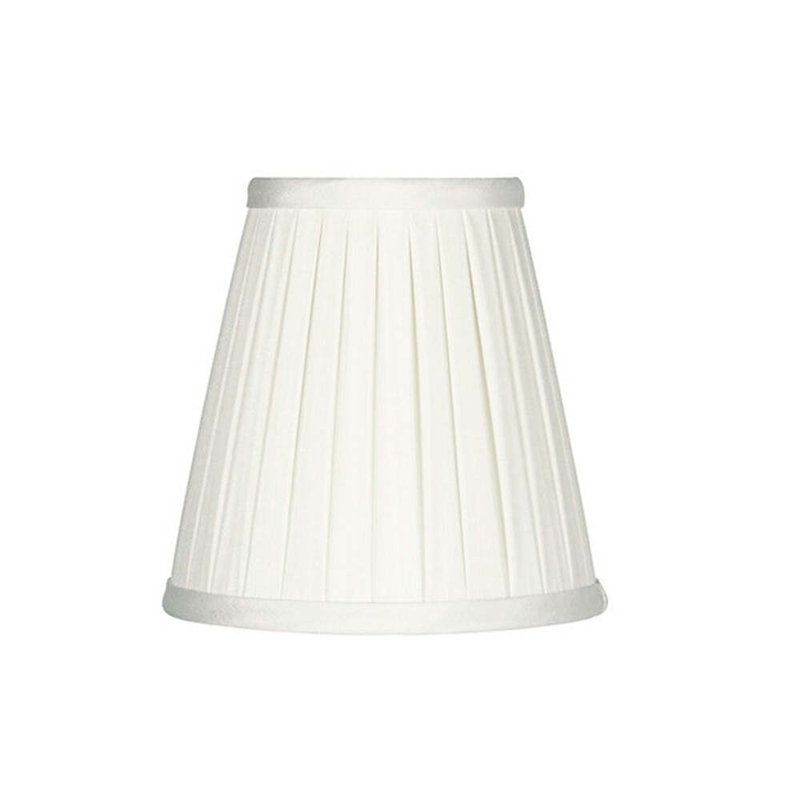 Box Silk Empire Lamp Shade (Spider), 11" H x 17" W x 17" D, Off White