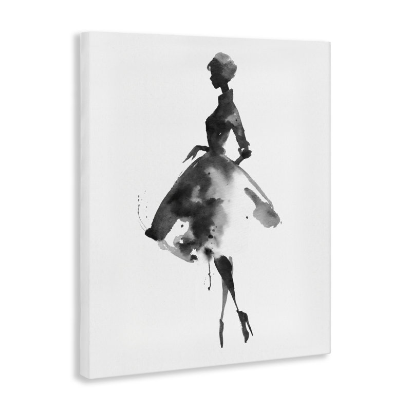 «Whispers Of Glamour Silhouette» par Svetlana Aleynikova, H 30 po x l 24 po