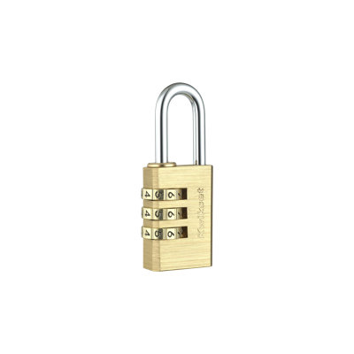 Cadenas à combinaison en laiton Kwikset, 3 chiffres, corps de 2,86 cm, anse de 2,54 cm, 1 paquet