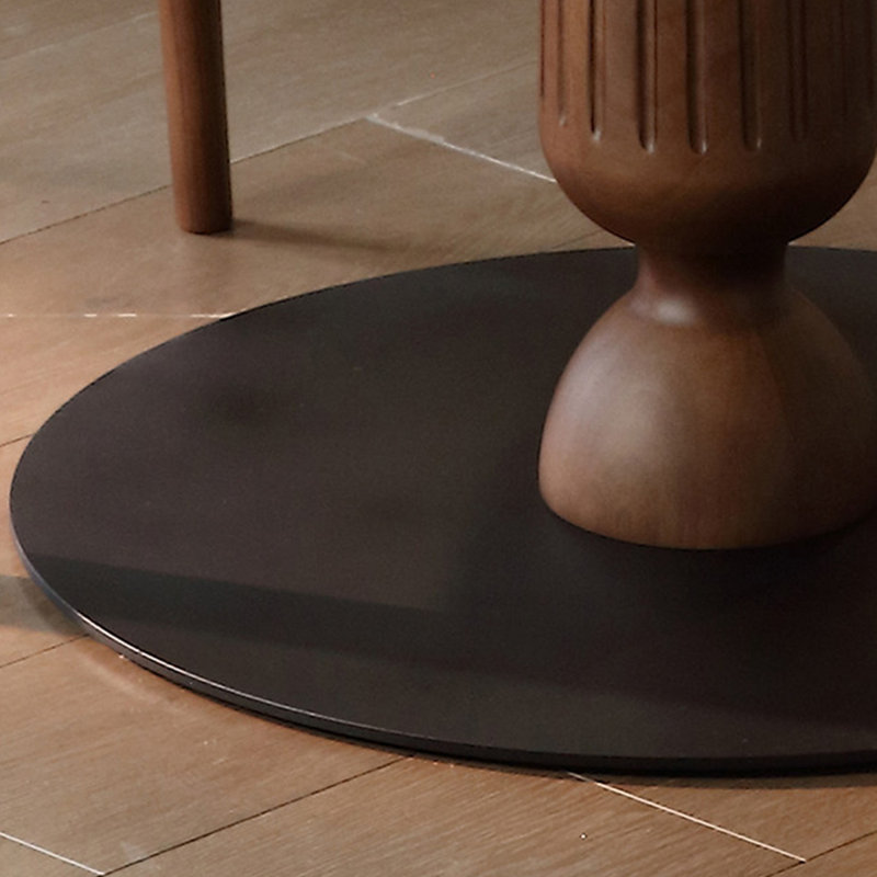 Table de salle à manger ronde, H 29,53 po x L 31,50 po x l 31,50 po
