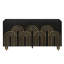 Modern Fluted Sideboard Buffet With Storage