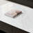 Rectangular microcrystalline stone coffee table