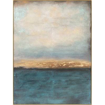 Floater Frame Painting on Canvas