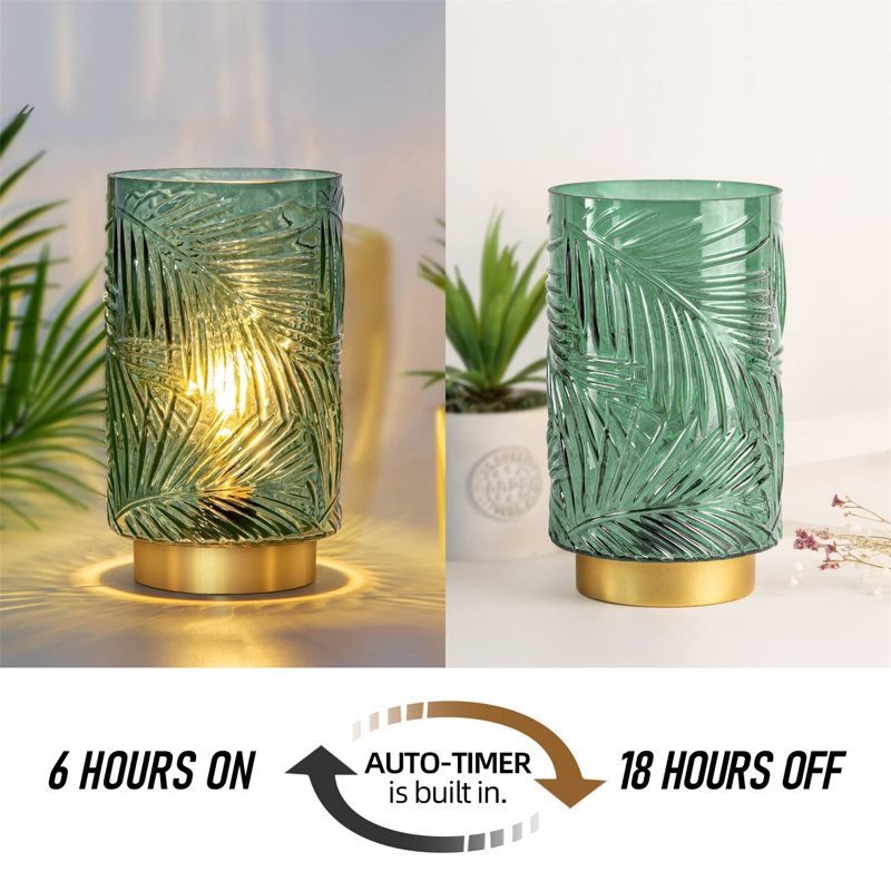 Erisnor Table Lamp, Green
