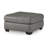 Lairi Vegan Leather Ottoman