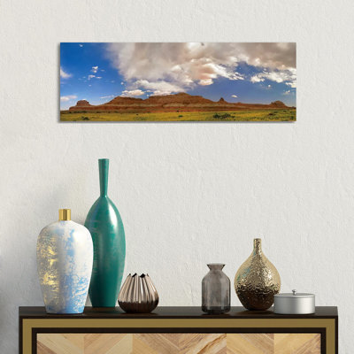 Big Wild Horse Mesa Near Goblin Valley, Utah 1 Piece Wrapped Canvas Panoramic Wall Art