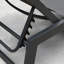 Chaise longue d'extérieur en métal avec table-89153792