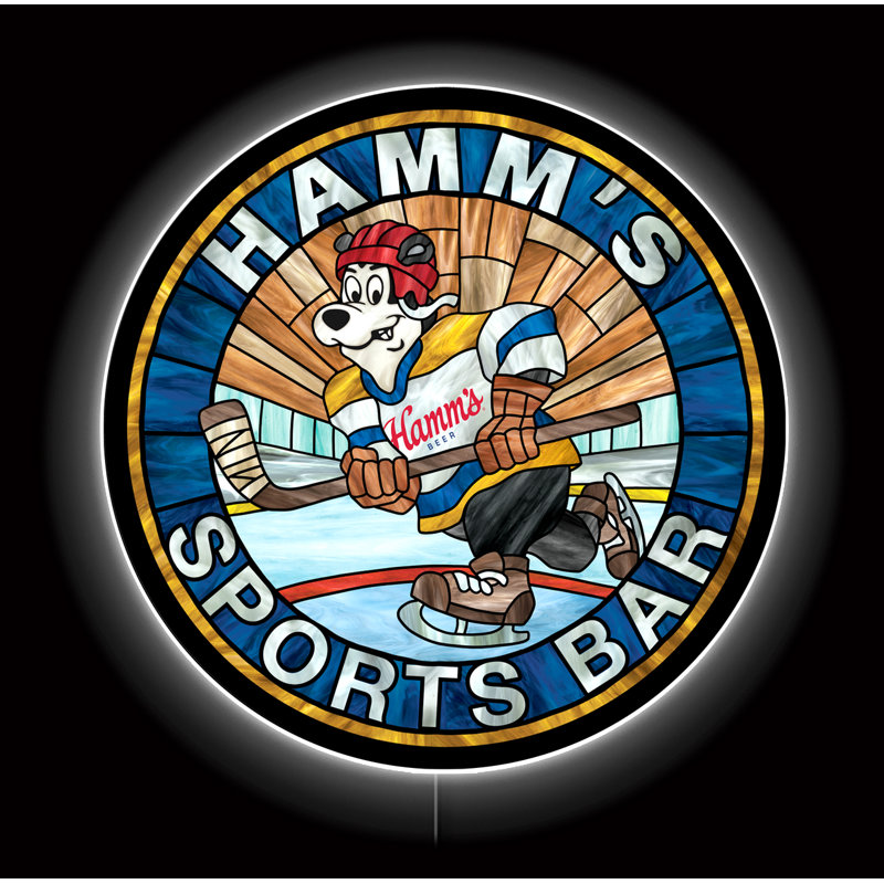 LED HAMMS HOCKEY Signs