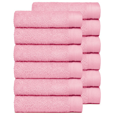 Graciela 12 Piece 100% Cotton Washcloth Set