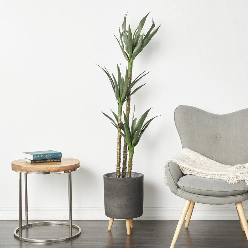 Plante artificielle transitionnelle en pot