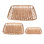 Paniers de table rectangulaires