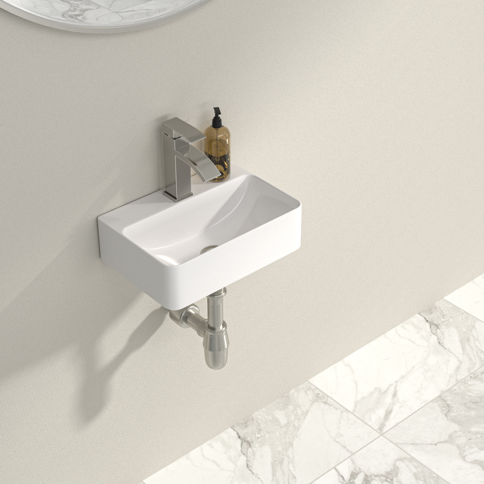 Vasque à Poser Céramique STANDARD RECTANGULAIRE - France