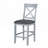 Counter Height Dining Table Set with Upholstered Dining Chairs for 4-1157726587-1157726584