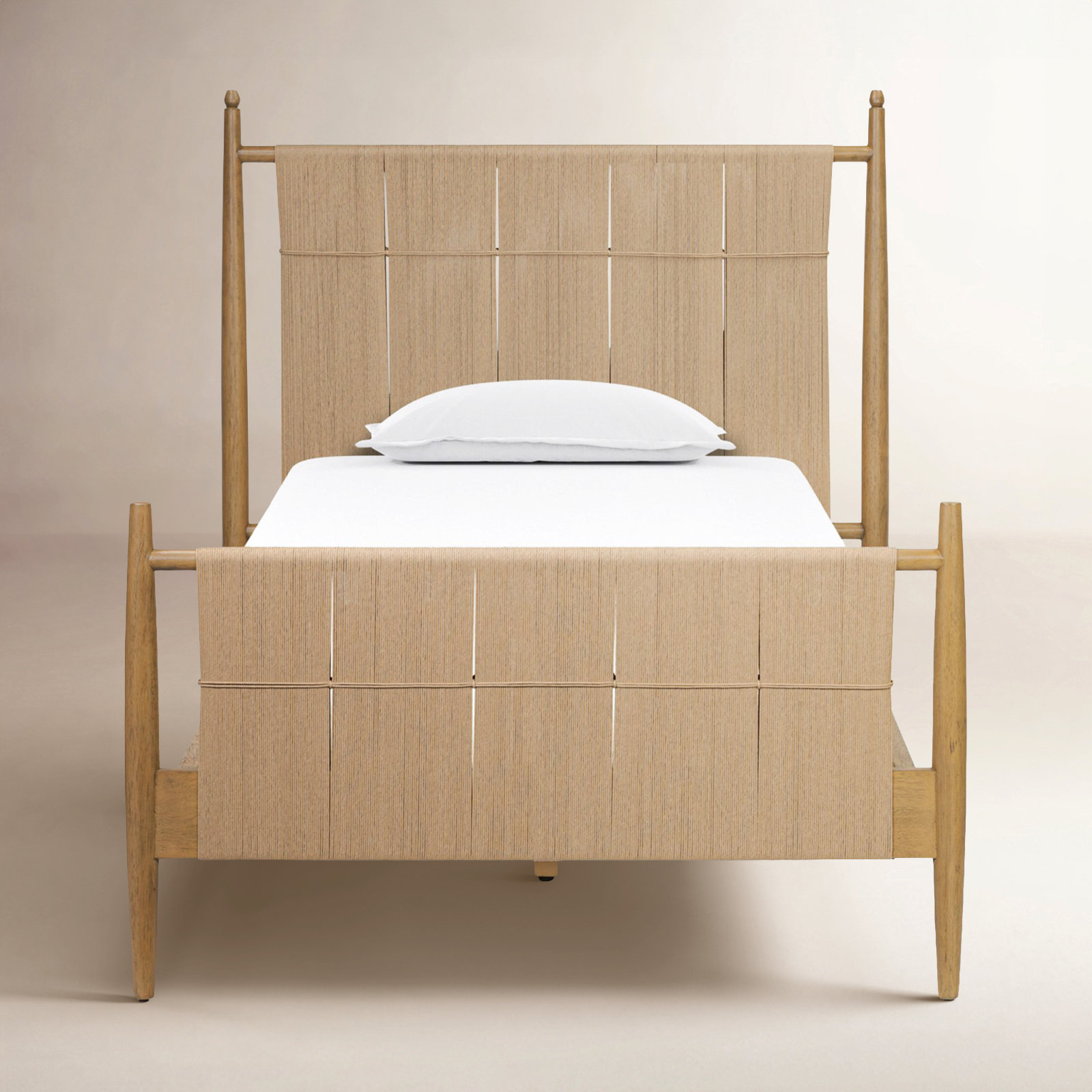 Richard Bed, Twin, Burnished Parawood