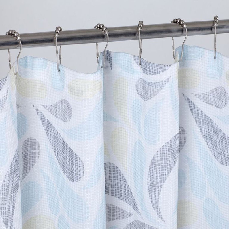 Ensemble de rideau de douche et crochets 13 pièces Paisley