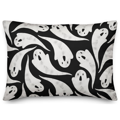  Coussin lombaire à motif fantôme