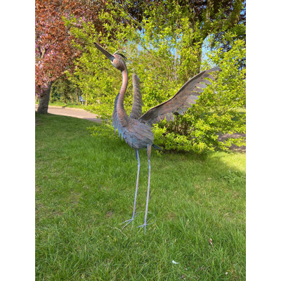 Desi Animals Metal Garden Statue