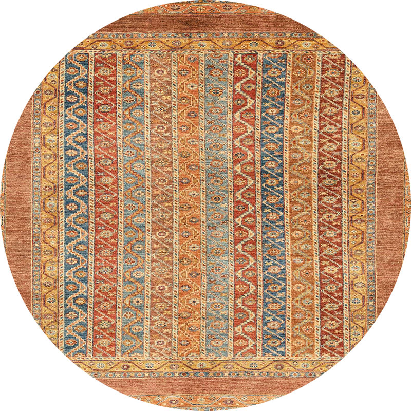 Tapis abstrait moderne 2877, Rond 3 pi