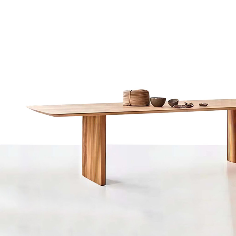 Latitude Run® Brokenshire Pine Solid Wood Dining Table