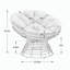Fauteuil Papasan ergonomique et confortable-1021974691