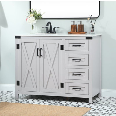 Ensemble de meuble-lavabo simple 42 po Slayton
