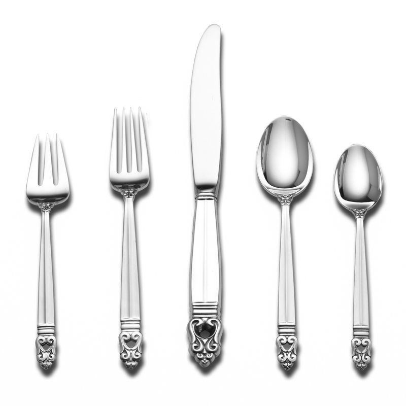 Couteau danois International Silver Royal