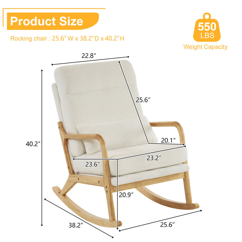 Chaise berçante