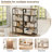 Farragut Faux Wood & Metal 5-Tier Bookshelf-27115505