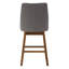 Tabouret de bar moderne en tissu, ensemble de 2-173843603