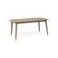Table de salle à manger d'extérieur en bois gris - sophistiquée et fonctionnelle extensible pour une détente spacieuse