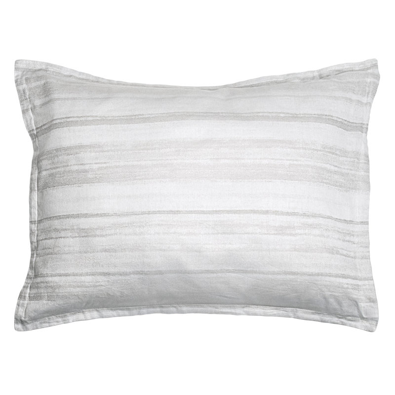 Mirage Standard Sham, Silver, Euro