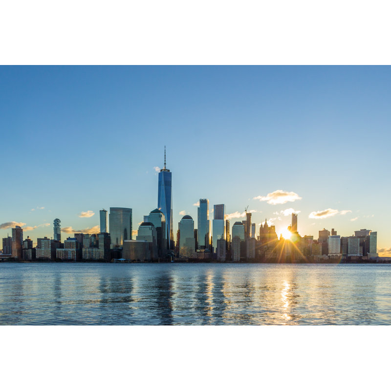 Gehlen New York In Morning - Wrapped Canvas Print, 30cm H x 46cm W x 3.8cm D